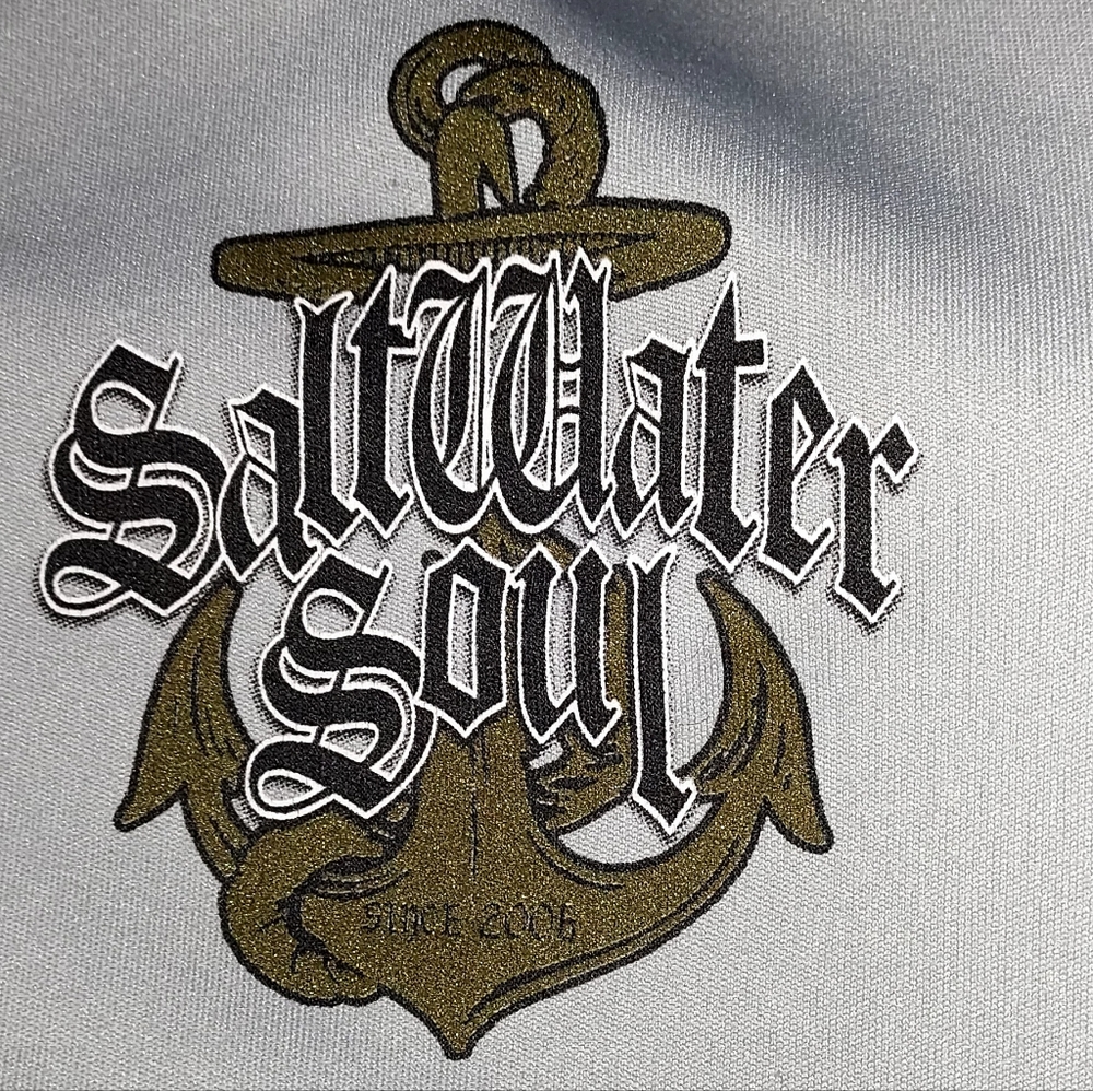 Grey saltwater soul shirt